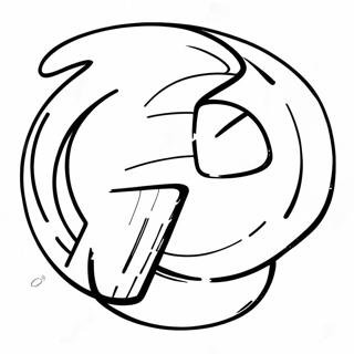 Page à colorier Logo Dude Perfect | Page de coloriage Dude Parfait