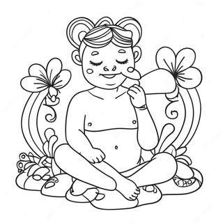 Page à colorier d'ENHYPEN | Page de coloriage ENHYPEN