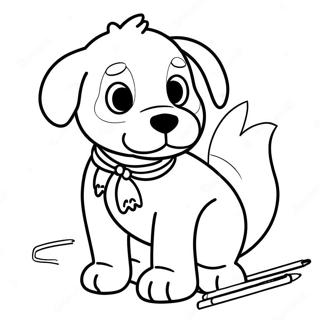 Page à colorier de Maggie | Page de coloriage Maggie