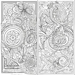 Page à colorier Designs Intriqués des Pages de Kells | Page de coloriage Pages de Kells