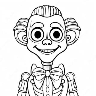 Page à colorier d'Ennard | Page de coloriage Ennard