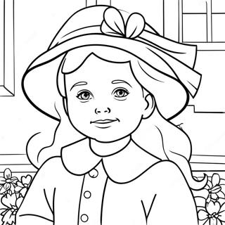 Page à colorier Madeline | Page de coloriage Madeline