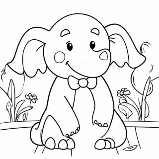 Page à colorier Babar | Page de coloriage Babar