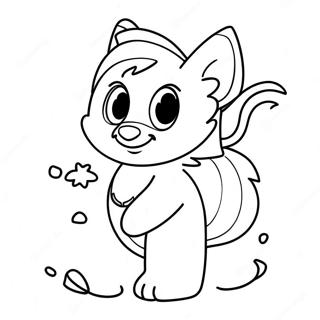 Page à colorier Izzy Moonbow | Page de coloriage Izzy Moonbow