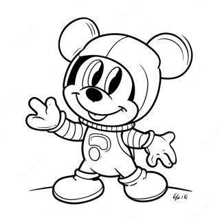 Aventure Spatiale de Mickey Mouse Clubhouse Coloriages
