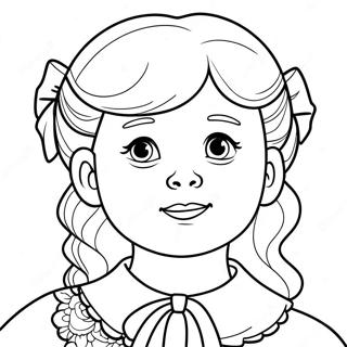 Page à colorier d'Abigail | Page de coloriage Abigail