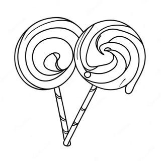 Page à colorier de sucette | Page de coloriage Sucette