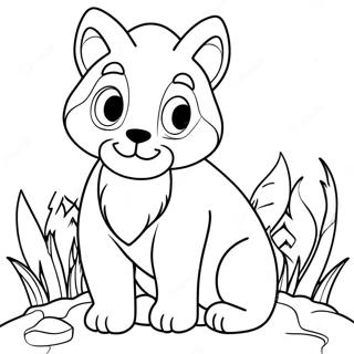 Pages à colorier d'animaux uniques et créatifs | Page de coloriage Unique
