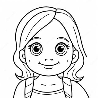 Page à colorier Abby Hatcher | Page de coloriage Abby Hatcher