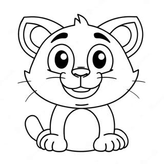 Page à colorier Talking Tom | Page de coloriage Talking Tom