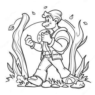 Page à colorier de Fablehaven de l'Imagination | Page de coloriage Fablehaven de l'Imagination
