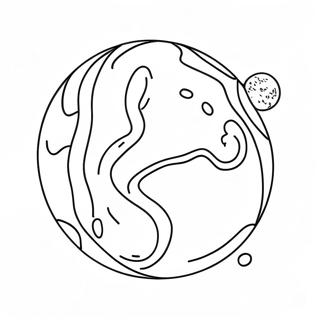 Page à colorier Pluto | Page de coloriage Pluton