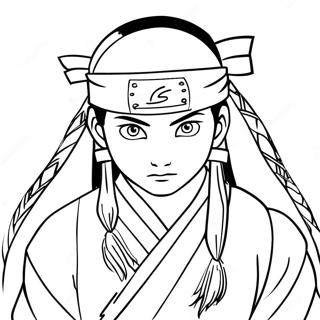 Page à colorier de Neji | Page de coloriage Neji