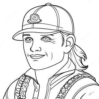 Page à colorier de Whitty FNF | Page de coloriage Whitty FNF