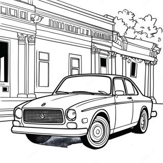 Page à colorier Volvo | Page de coloriage Volvo