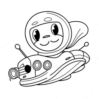 Page à colorier Flippy pour enfants | Page de coloriage Flippy