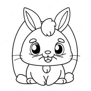 Page à colorier Bunnicula | Page de coloriage Bunnicula