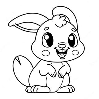 Page à colorier Bunnicula le lapin vampire | Page de coloriage Bunnicula
