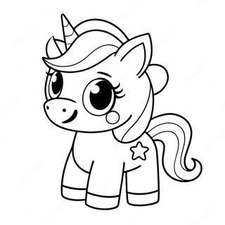 Page à colorier du mignon unicorn Tokidoki | Page de coloriage Tokidoki