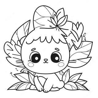 Page à colorier de Nab Nab | Page de coloriage Nab Nab