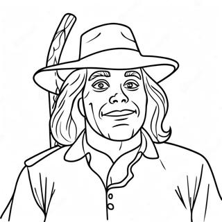 Page à colorier Mal | Page de coloriage Mal
