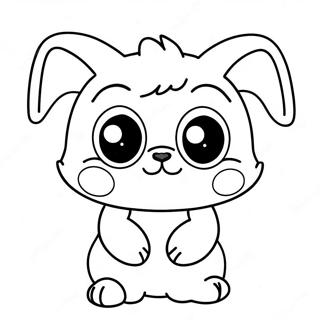 Page à colorier personnage Mal mignon | Page de coloriage Mal