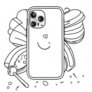 Page à colorier iPhone 13 | Page de coloriage iPhone 13