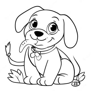 Page à colorier d'Izzy | Page de coloriage Izzy
