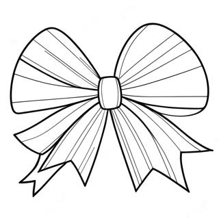 Page à colorier de nœud coloré avec ruban | Page de coloriage Nœud