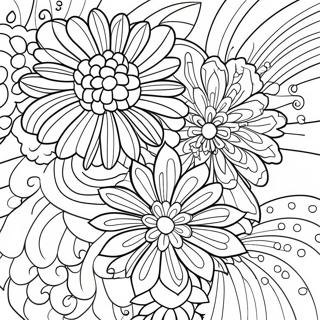 Page à colorier de feu d'artifice | Page de coloriage Feu d'artifice