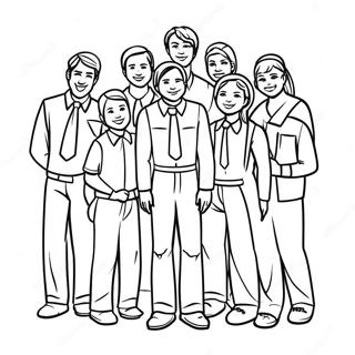 Page à colorier de Mormon | Page de coloriage Pages de Mormon
