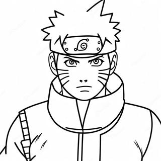 Page à colorier Naruto | Page de coloriage Naruto