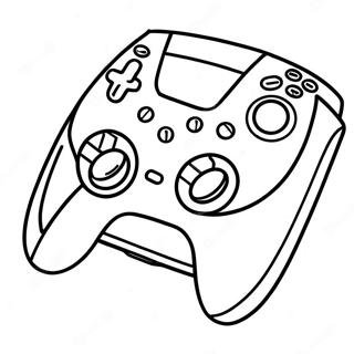 Page à colorier de la console PS5 | Page de coloriage PS5