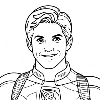 Page à colorier Henry Danger | Page de coloriage Henry Danger