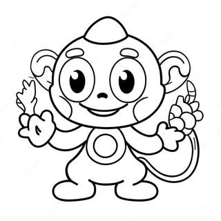 Page à colorier Cuphead | Page de coloriage Cuphead