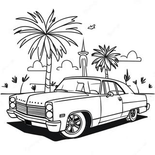 Page à colorier Low Rider | Page de coloriage Basse Rider