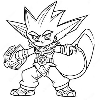 Page à colorier de YuGiOh | Page de coloriage YuGiOh