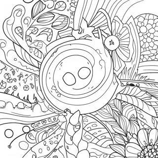 Page à colorier de la galaxie | Page de coloriage Galaxie