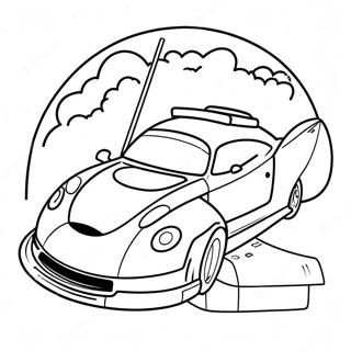 Page à colorier de test pour enfants | Page de coloriage Test