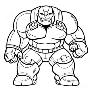 Page à colorier Hulk Buster | Page de coloriage Hulk Buster