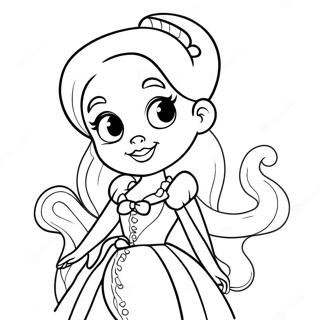 Page à colorier Draculaura | Page de coloriage Draculaura