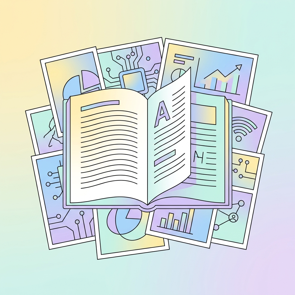 Texte & Design Graphique illustration des outils