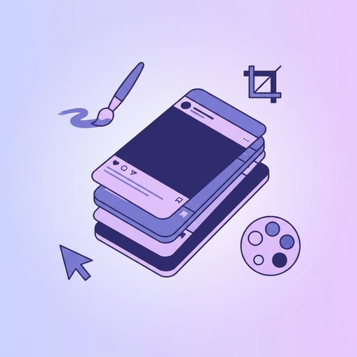 Modèle pour réseaux sociaux | wallpaper image tool preview